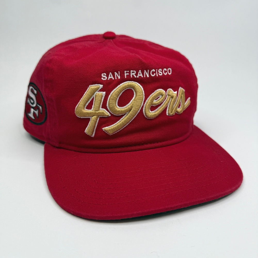 San Francisco 49ers New Era 19TWENTY Hat Mens OSFM Red Snapback Side Patch